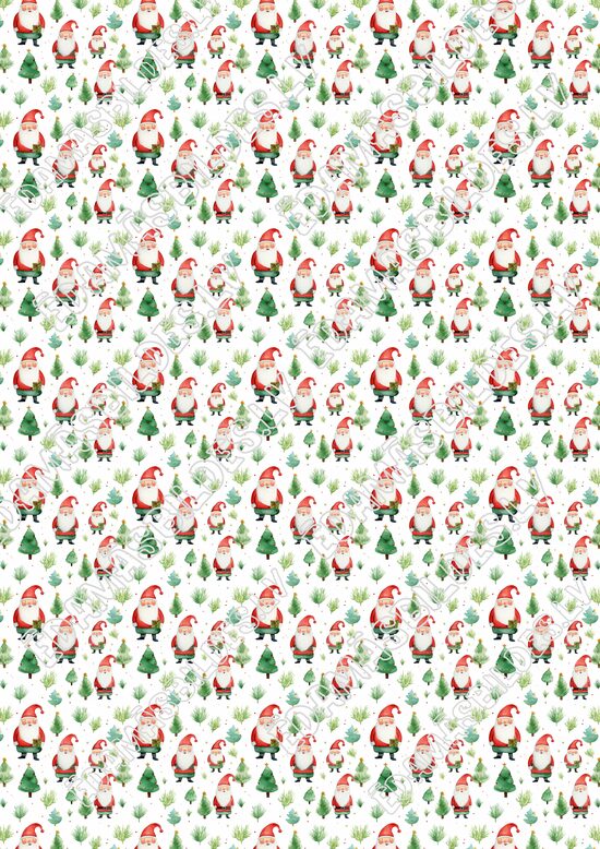 Chocolate Transfer Sheets "Ziemassvētku Nr6" ar apdruku 